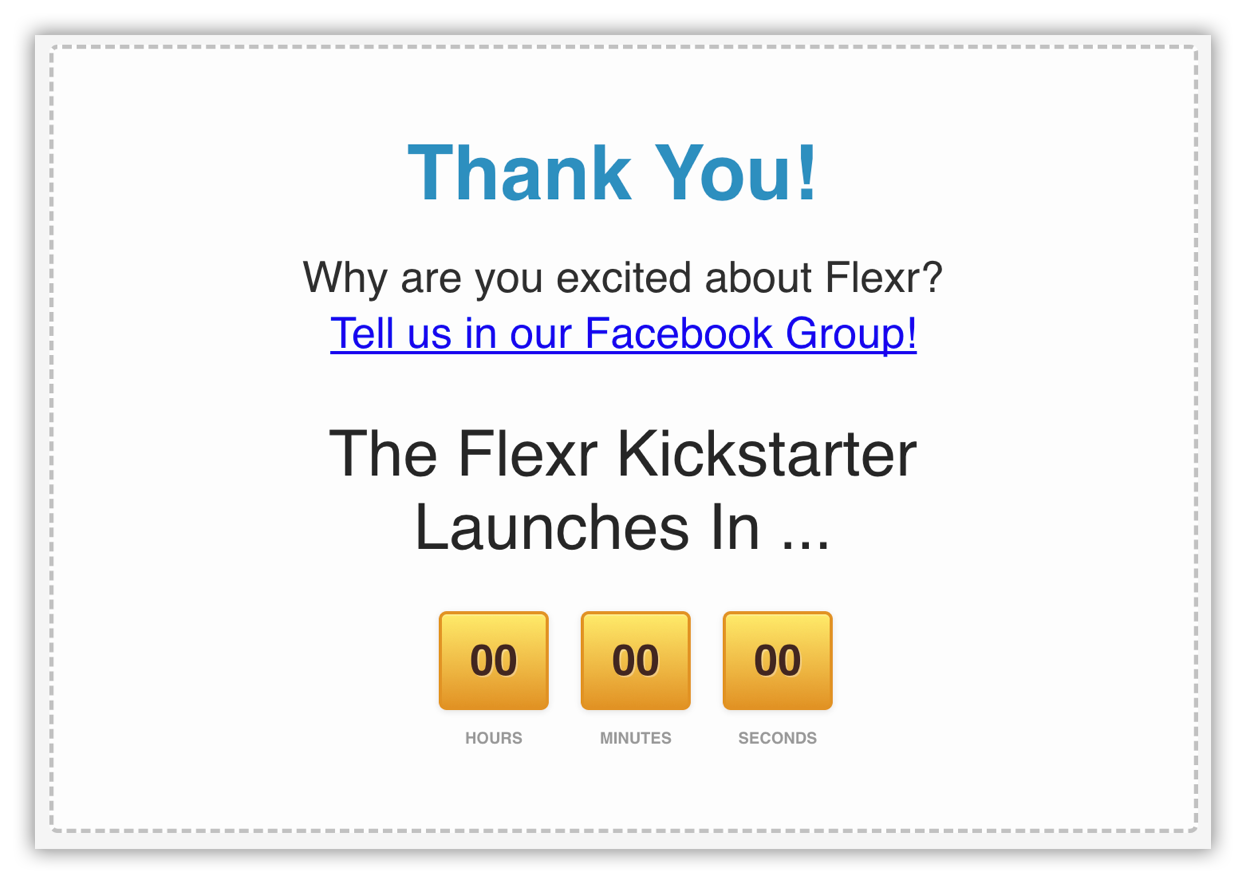 Join Our Kickstarter Facebook Group