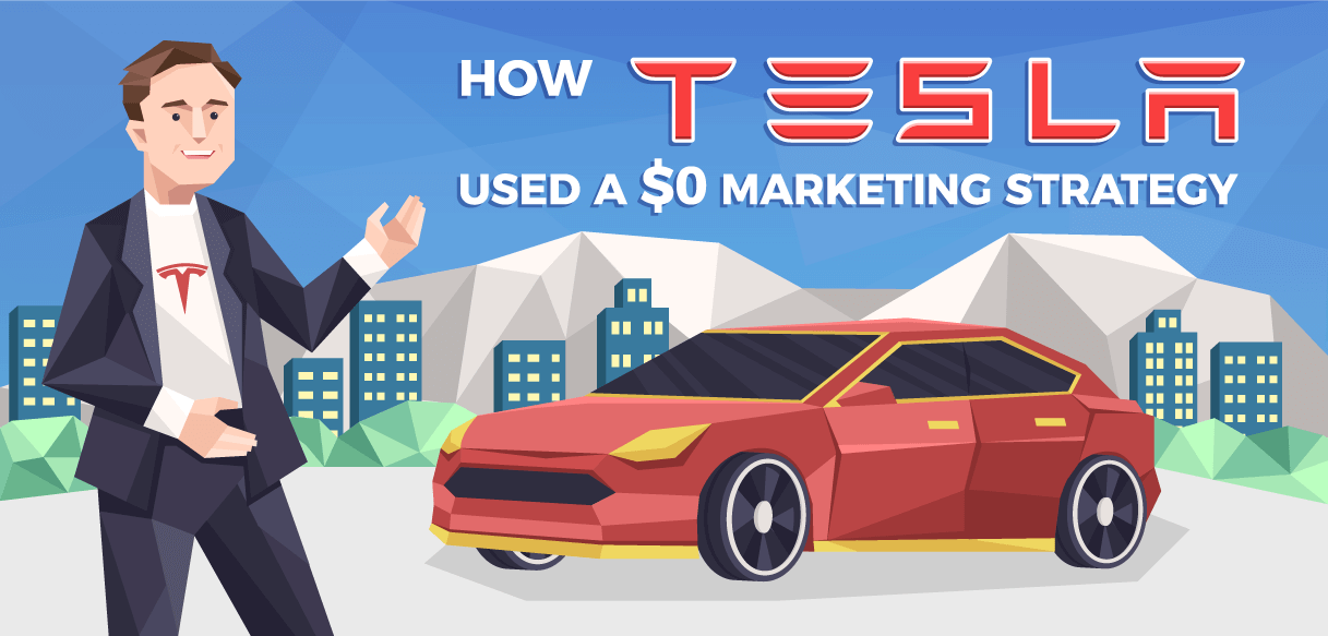High ticket digital marketing | Tesla's 0$ marketing technique